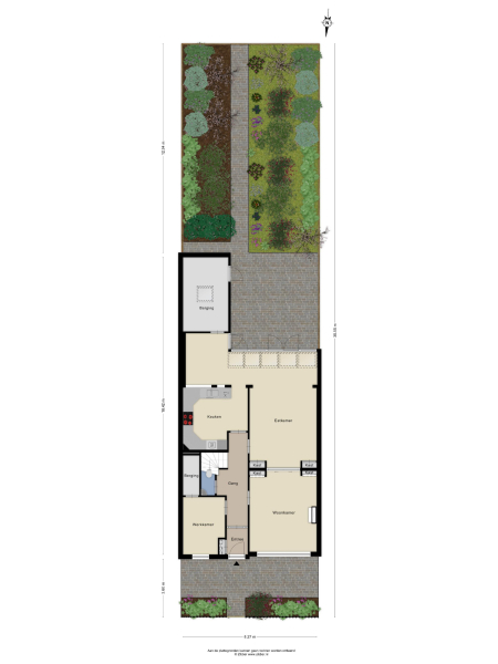 Floor Plan 1 - Zoeterwoudsesingel 20